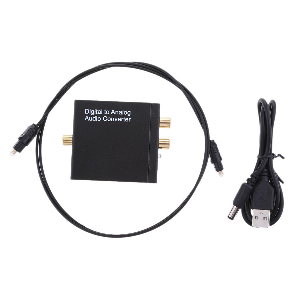 Optical Coax  Digital to Analog Converter / Audio Adapter