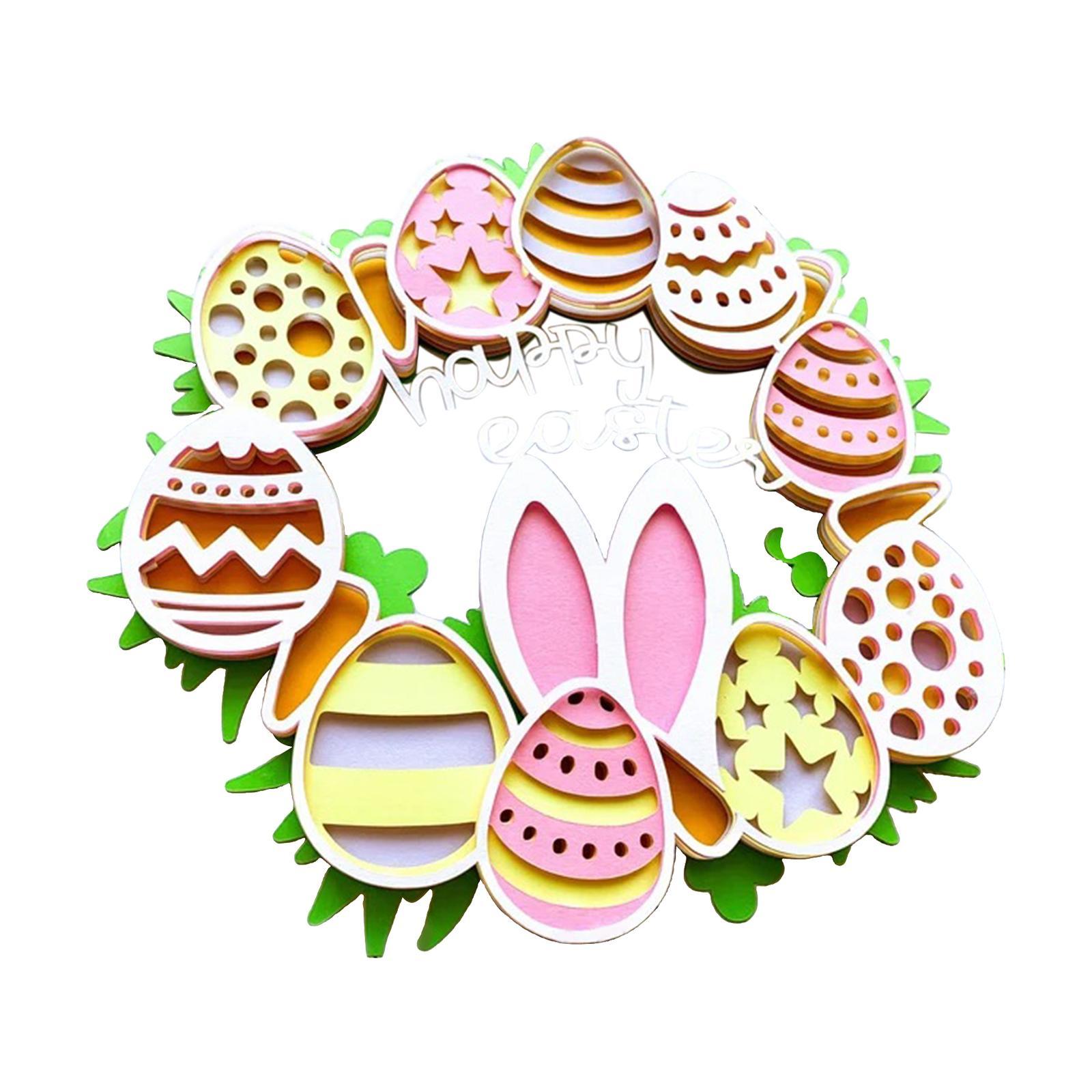 Wreath Hanging Decoration Festive  Ornaments Party Favors