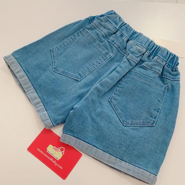 QUẦN SHORT JEAN HÌNH HOẠT HÌNH CHO BÉ