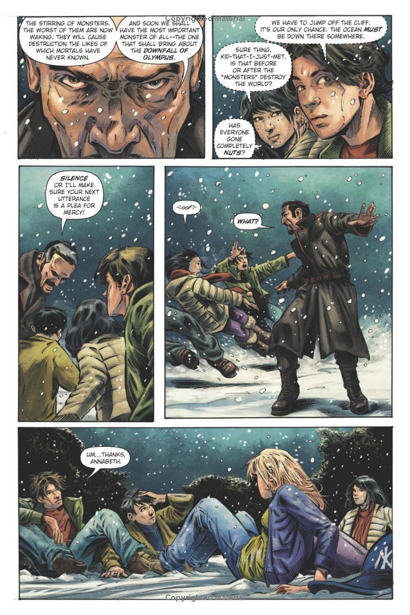 Sách ngoại văn: Percy Jackson And The Olympians - The Graphic Novel Book 3: The Titan's Curse