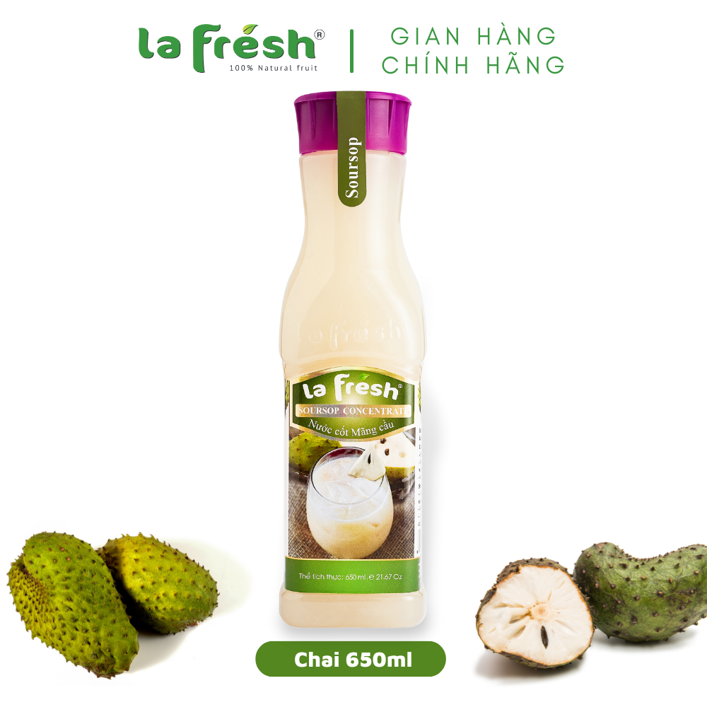 Nước cốt mãng cầu xiêm Lafresh