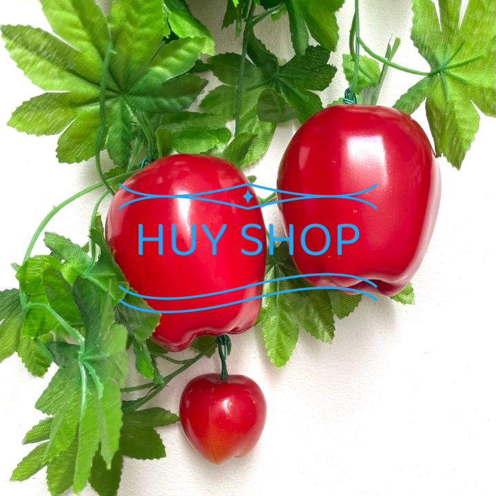 Dây Trái Táo nhân tạo trang trí - Trái Cây giả