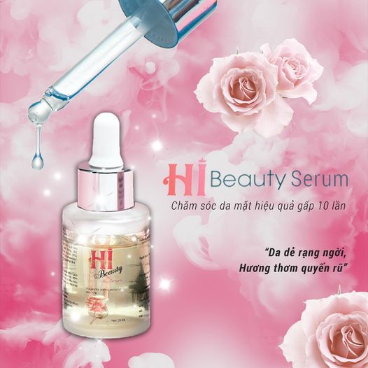 Combo 2 Lọ Serum Hi Beauty Hạn Chế Quá Trình Lão Hóa, Nám Da, Sám Da, Giúp Da Sáng Mịn