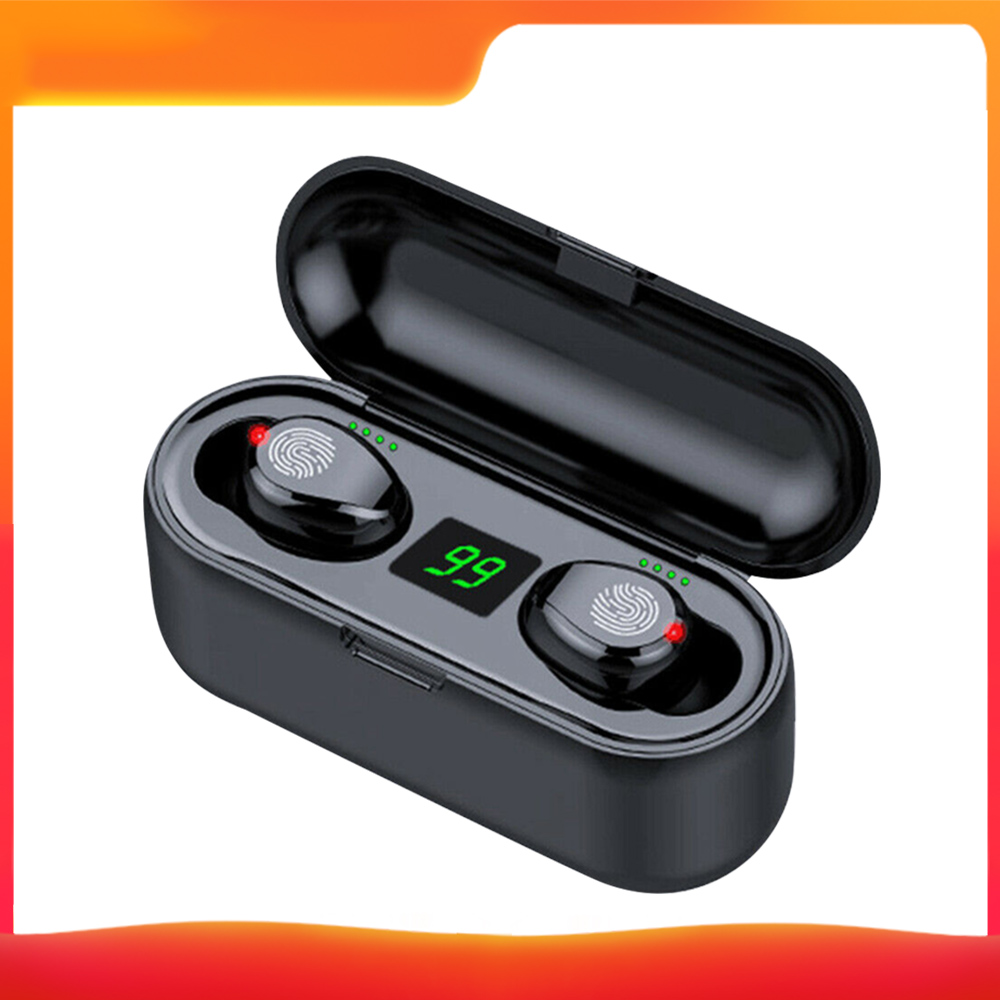 Tai Nghe Nhét Tai Kép BT5.0 HD Có Hộp Sạc