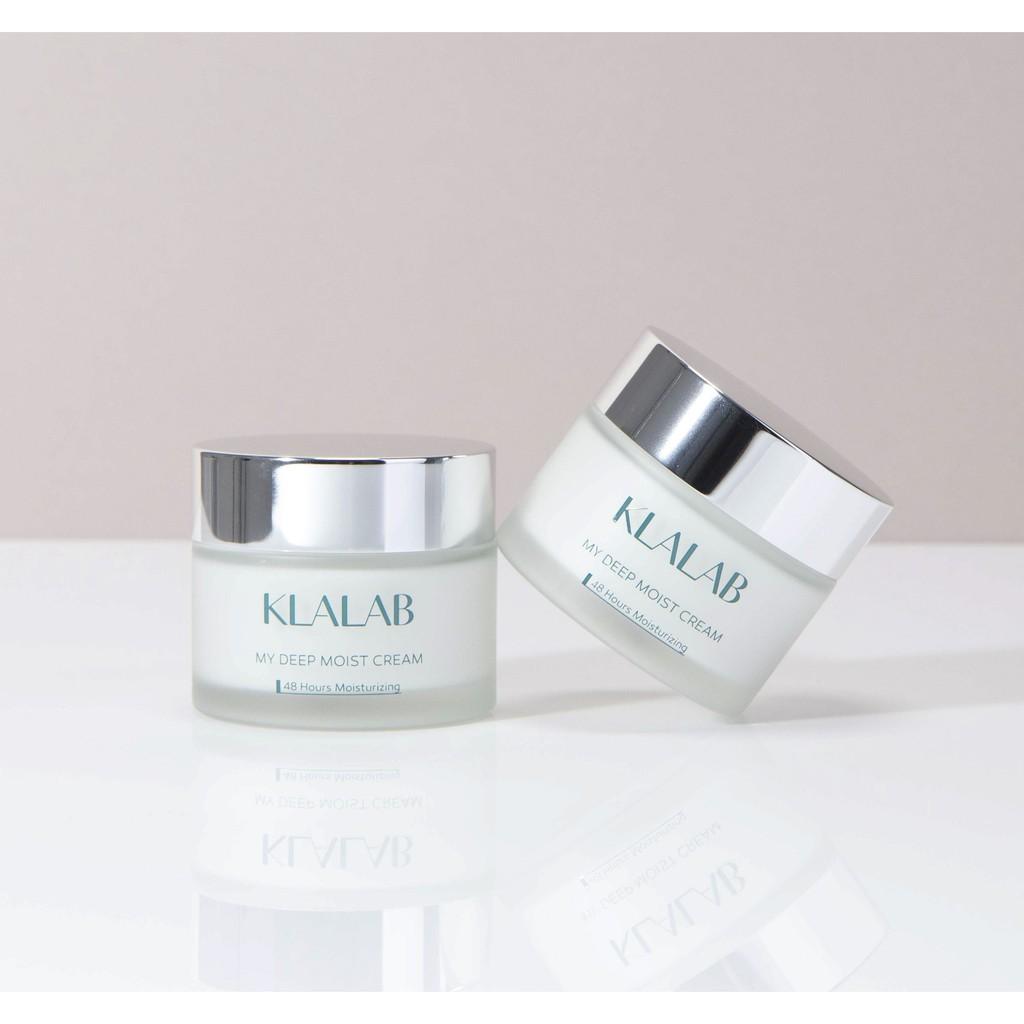 Kem dưỡng ẩm da chuyên sâu KLALAB Deep Moist Cream da căng mịn &amp; mềm mại suốt 48h 50 gr