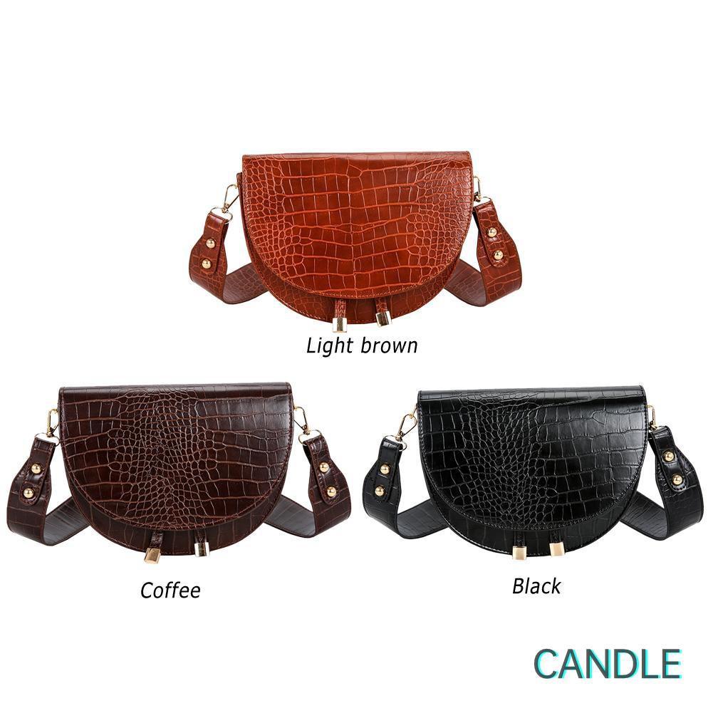 Túi Đeo Chéo Chất Liệu Da Pu Phong Cách Retro