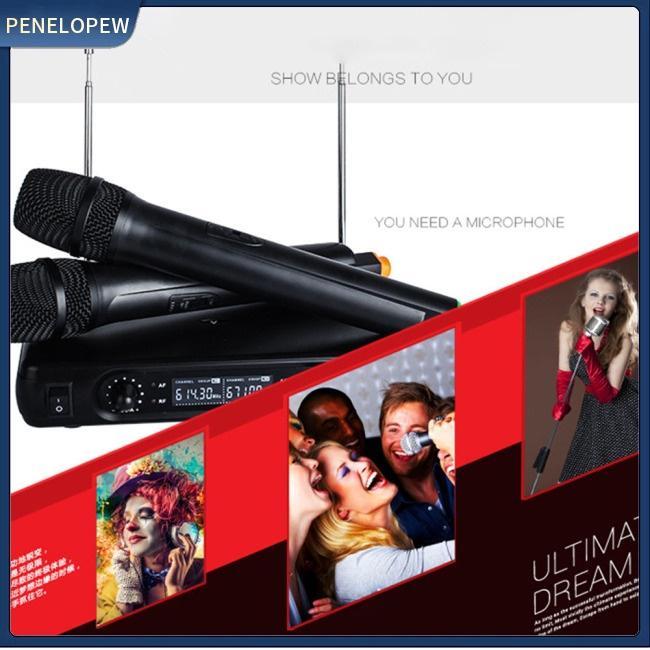 Bộ Micro Không Dây Kết Nối Bluetooth Chuyên Nghiệp Có Màn Hình LCD