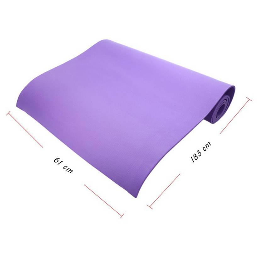 Thảm Tập Yoga PVC 173x61x0,3 Cm Cao Cấp