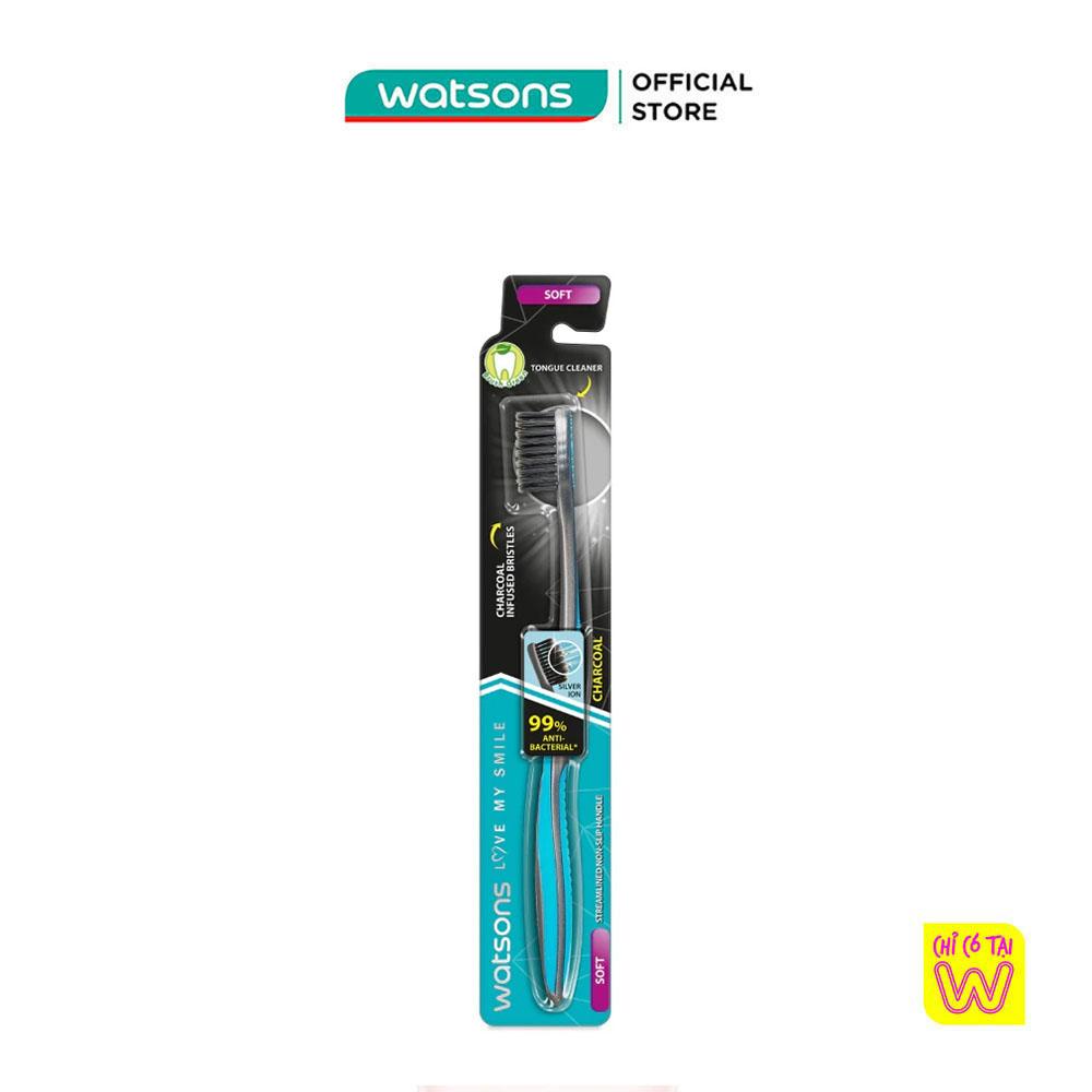 Bàn Chải Đánh Răng Watsons Than Hoạt Tính 1 Cái