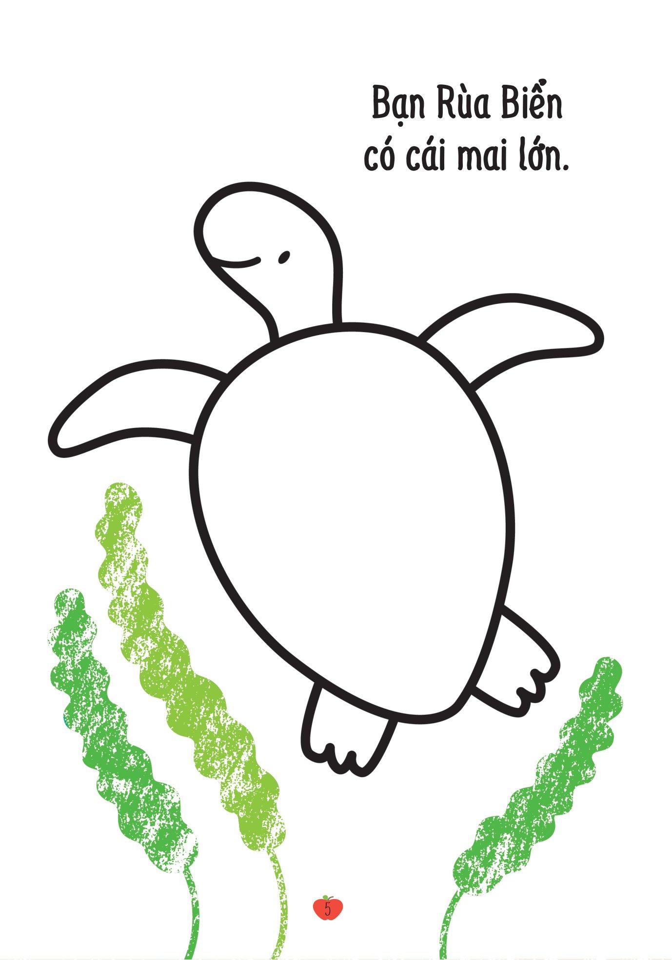 Cuốn Sách Tô Màu Đầu Tiên Của Tớ - Đại Dương