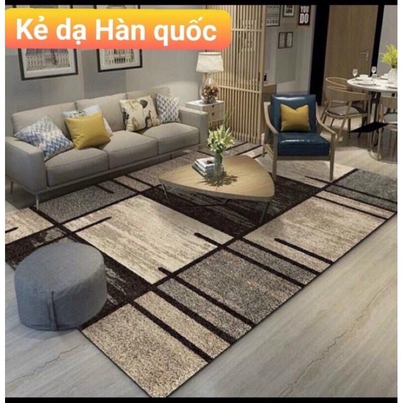 Thảm trải sàn Bali 5D mẫu đuôi công 1m6x2m3 và 2mx3m
