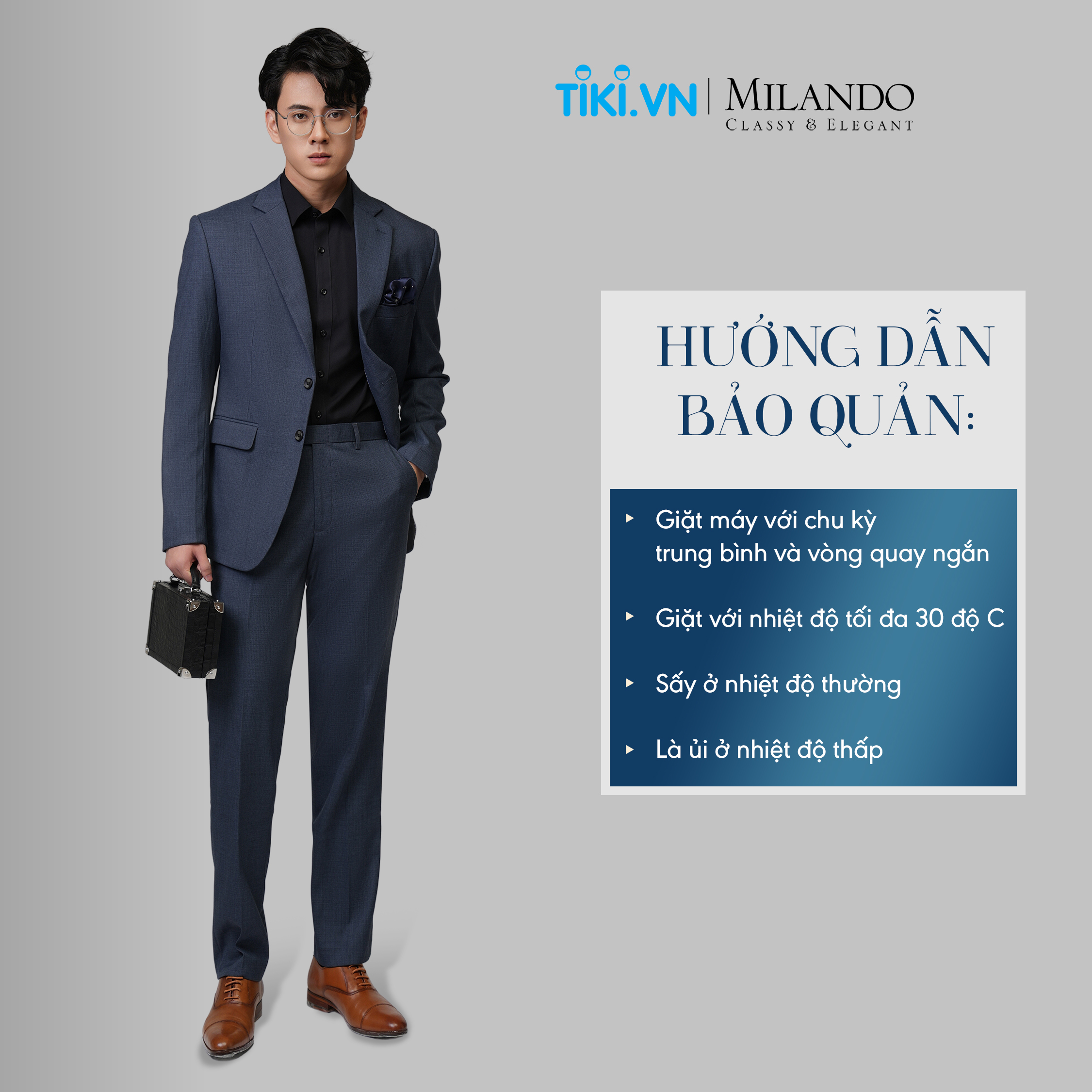 Quần Vest Nam Cao Cấp MYMILANDO Màu Xanh Xám Chì - Chất Liệu Cao Cấp Bền Màu, Kiểu Dáng Slim Fit Trẻ Trung, Thời Trang Công Sở, Dạo Phố, Sự Kiện Sang Trọng