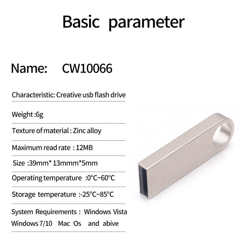 2TB usb flash drives usb stick Waterproof Metal key USB flash drive