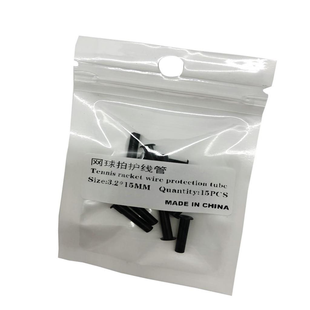 2-4pack 15x Tennis Racket Grommets Racquet Eyelets String Protection Tubes