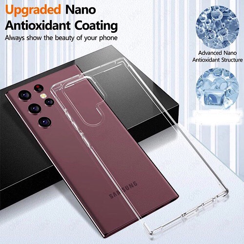 Ốp lưng cho Samsung S22 Ultra Glass Classic chống sốc