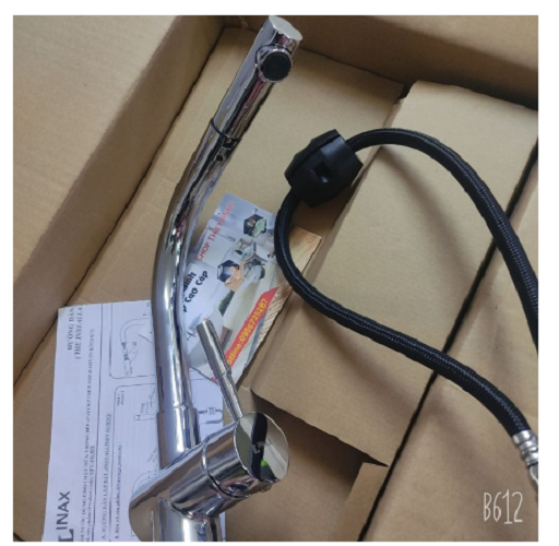Vòi Rửa Bát Inax SFV-1013SX Nóng Lạnh rút dây cao cấp - Hàng chính hãng