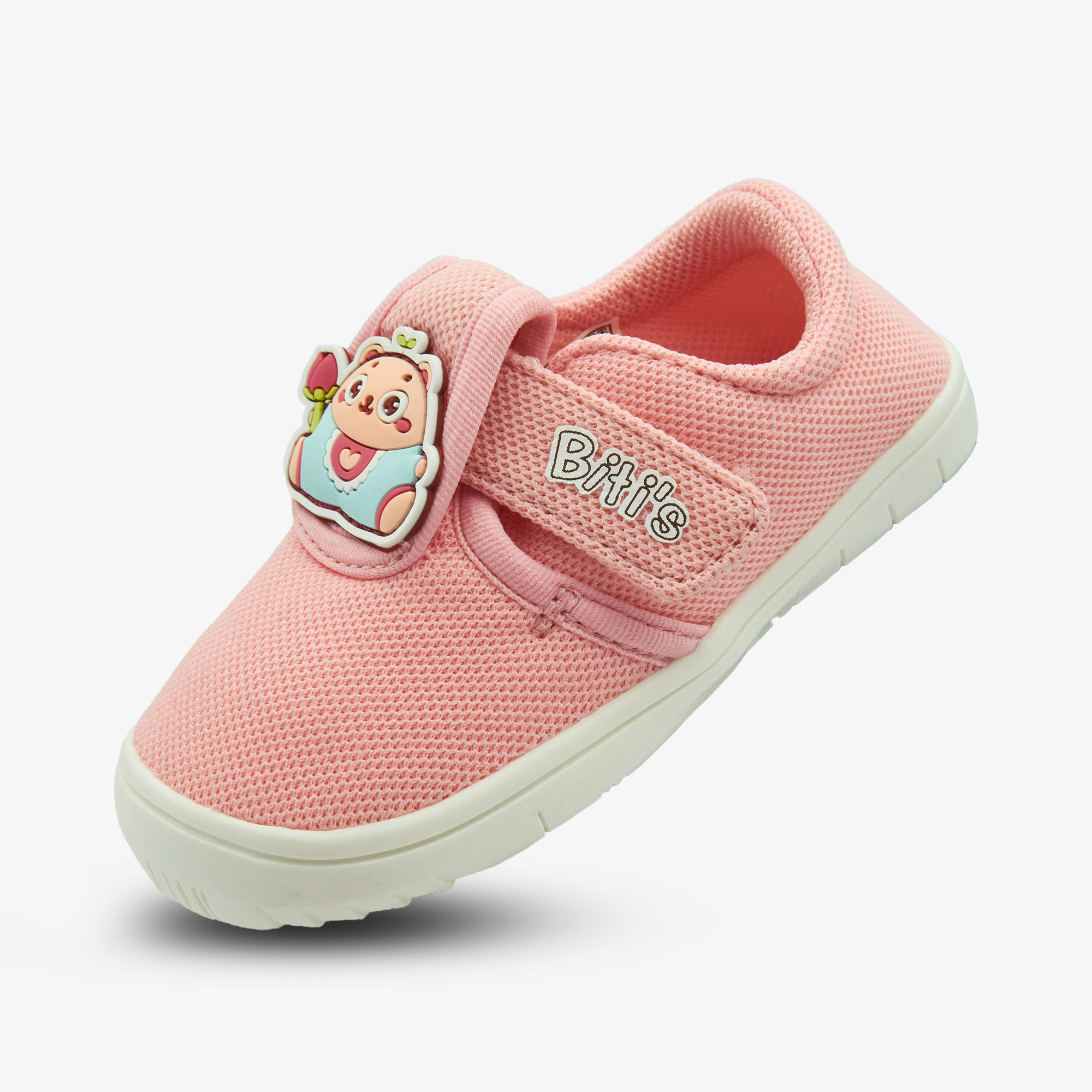 Giày First Shoes Thông Dụng thông dụng BST Gấu Chú Tâm Bé gái Biti's BSG006300HOG (Hồng)