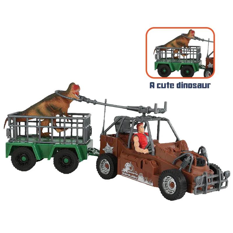 Bộ Đồ Chơi Trung Tâm Nghiên Cứu Khủng Long - Xe Bọc Thép Lớn - Vecto DN7738B