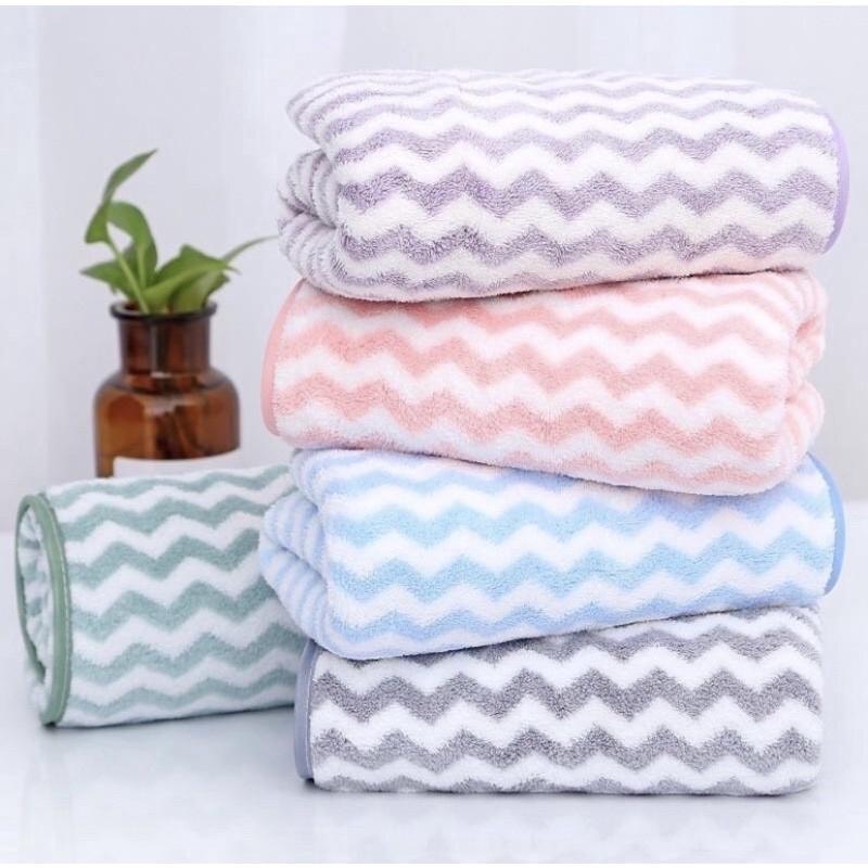 Khăn mặt lông cừu Hàn Quốc siêu mêm kt 30x50