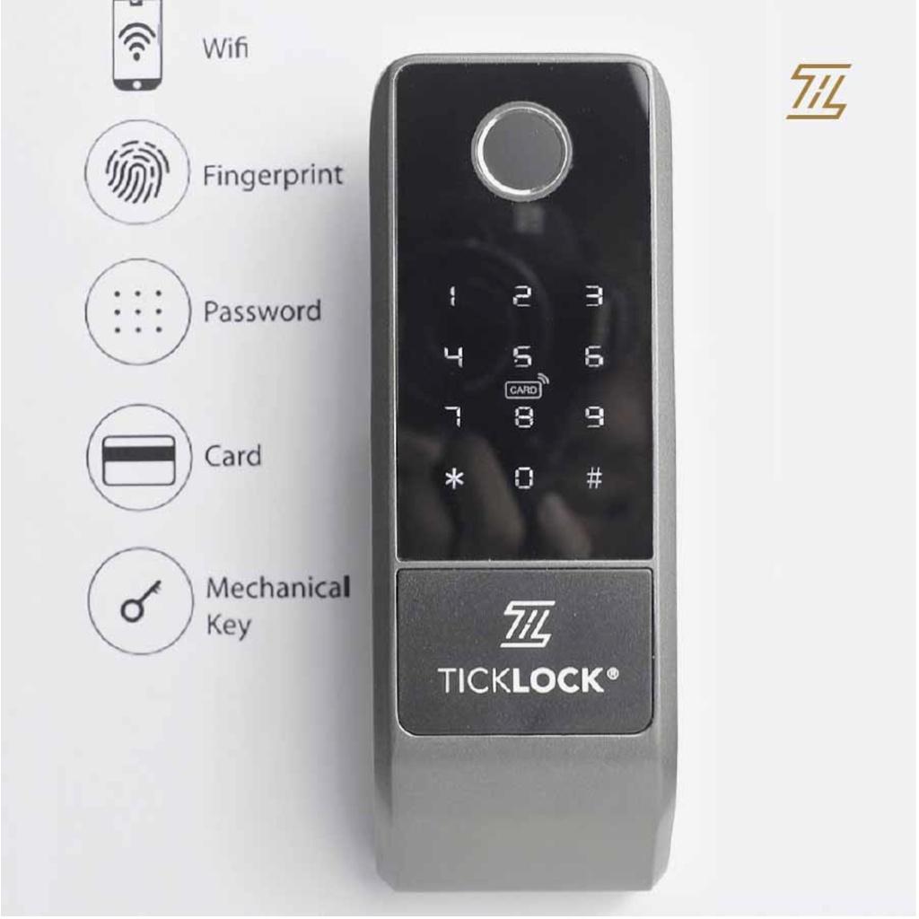 Khoá cổng vân tay TickLock G1 công nghệ Malaysia - Khóa thông minh chuyên dụng cho các cửa cổng