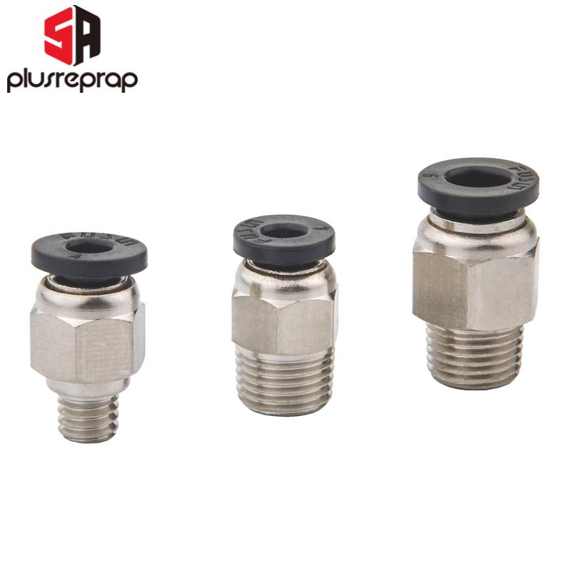 Khí Nén Kết Nối Máy Đùn Bowden Đầu J Hotend Cho OD 4Mm Hoặc 6Mm PTFE Ống Khớp Nối Nhanh J-Đầu Phụ Kiện 3D Máy In Các Bộ Phận
