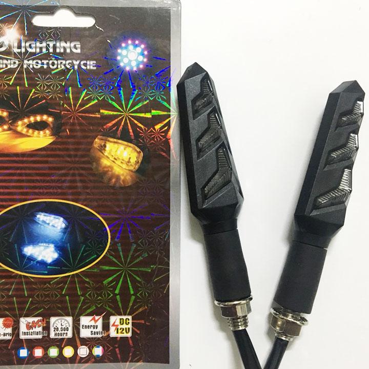 ĐÈN LED XI NHAN A8 DÀNH CHO XE MÁY MÀU ĐỎ