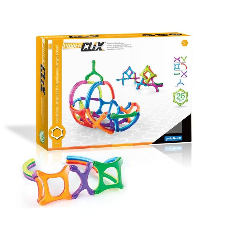 Đồ chơi lắp ráp PowerClix Dạng tự nhiên 26 miếng GuideCraft