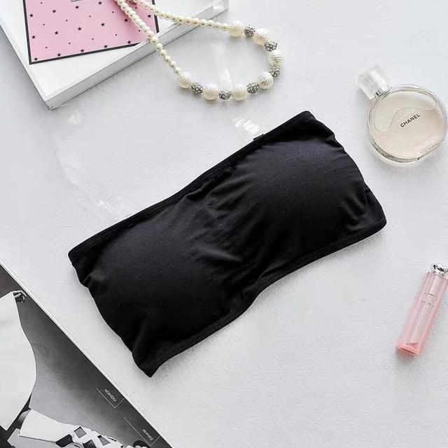 Áo Bra Quây Cotton Trơn Không Dây 3 Nấc Cài