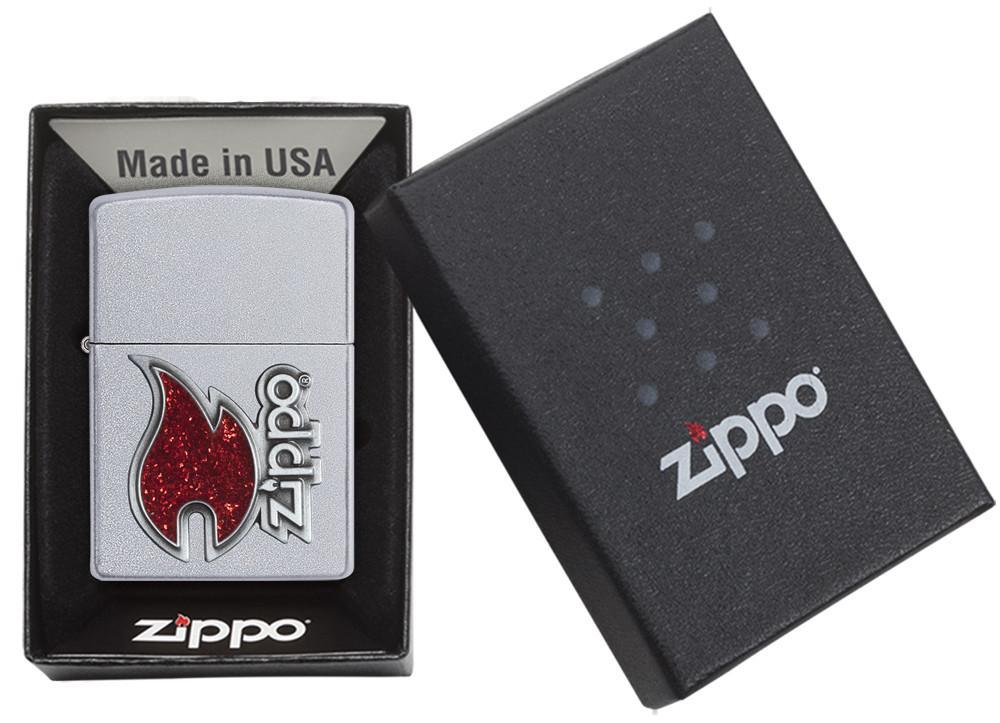 Bật lửa Zippo Windproof 28847 Satin Chrome