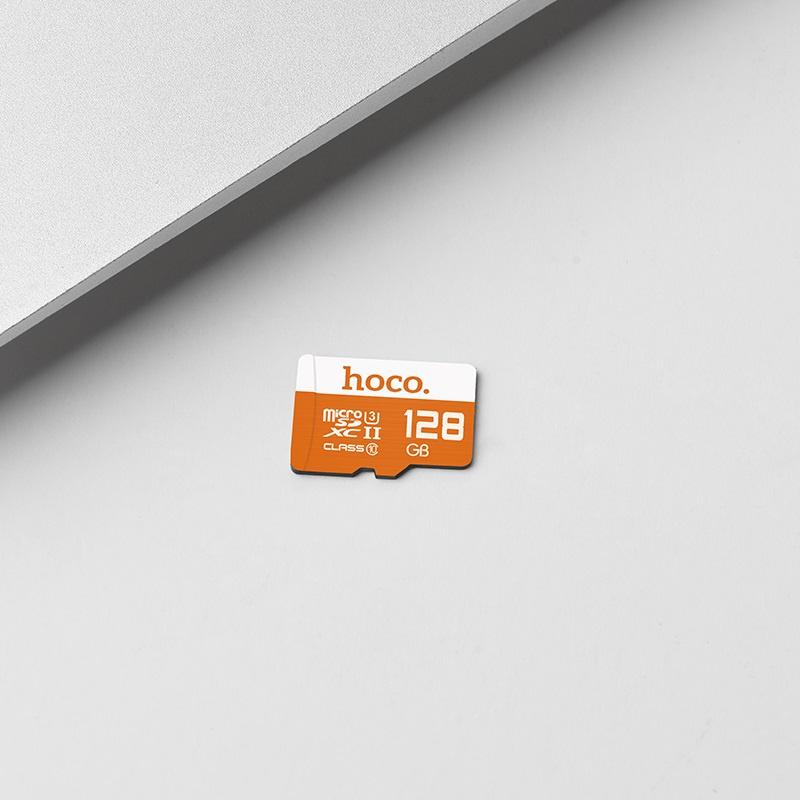 Thẻ nhớ MicroSDXC dành cho Hoco 128GB A1 U3 V30 100MB/s (Nâu)  - Hàng Chính Hãng