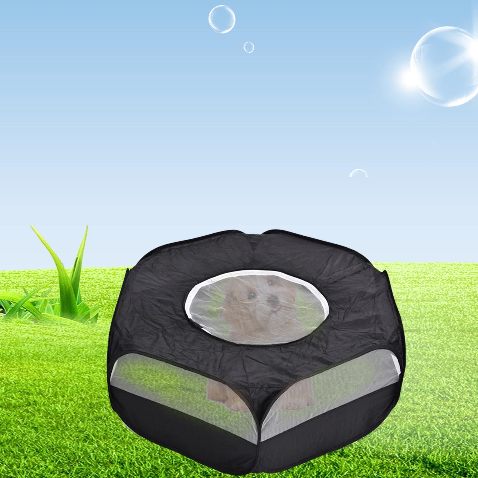 Animal Playpen Anti Escape Cage Tent for Cat Hamster Bunny