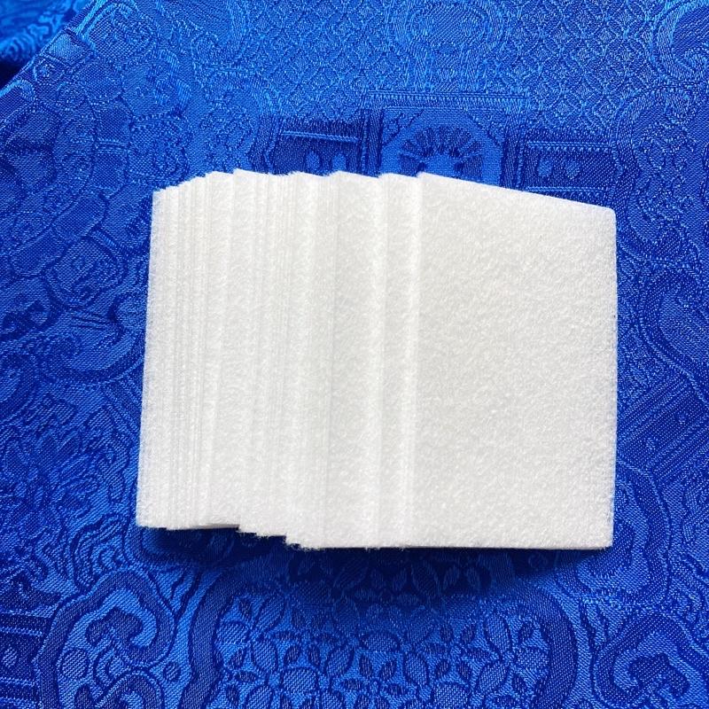 100 miếng giấy lau gel loại dày cứng không rụng lông