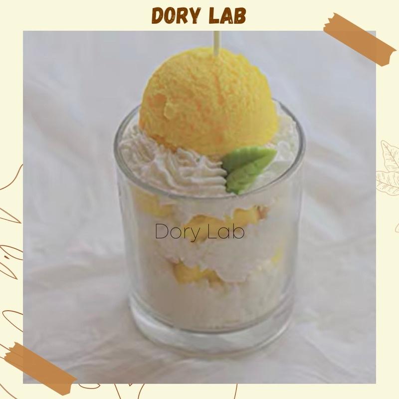 Nến Thơm Ly Kem Phô Mai Handmade Không Khói, Quà Tặng - Dory Lab