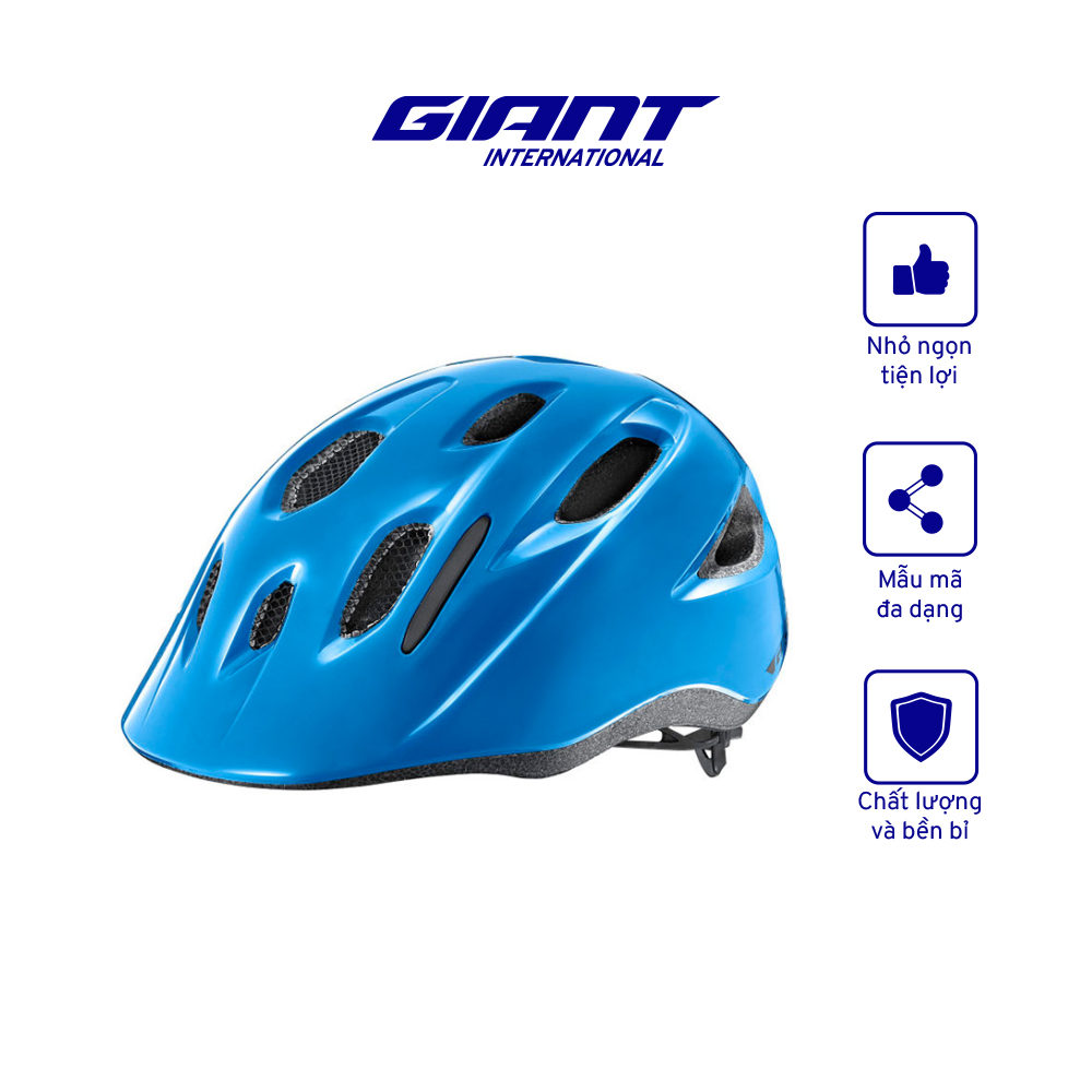 [FREESHIP] Nón Bảo Hiểm Xe Đạp Trẻ Em 5 - 10 Tuổi 50-55cm GIANT HOOT YOUTH HELMET