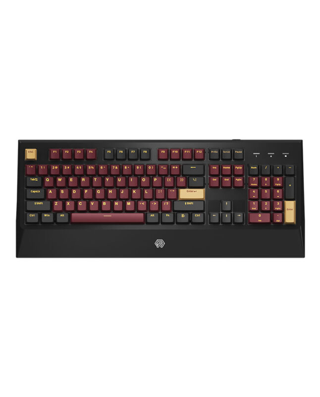 Bàn phím cơ Mojike GK1 Black Red _Hàng chính hãng