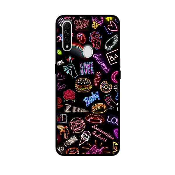Ốp Lưng in cho Oppo A31 Mẫu Màu Sắc 1 - Hàng Chính Hãng