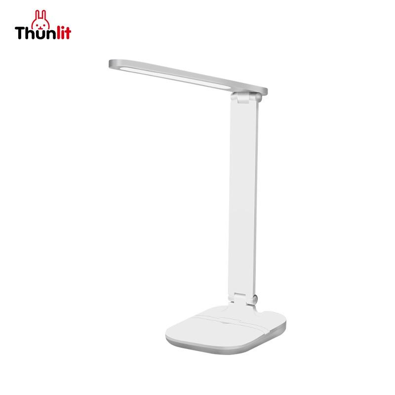 Đèn bàn Thunlit 2000mAh USB có thể sạc lại 3 nhiệt độ màu có thể điều chỉnh độ sáng