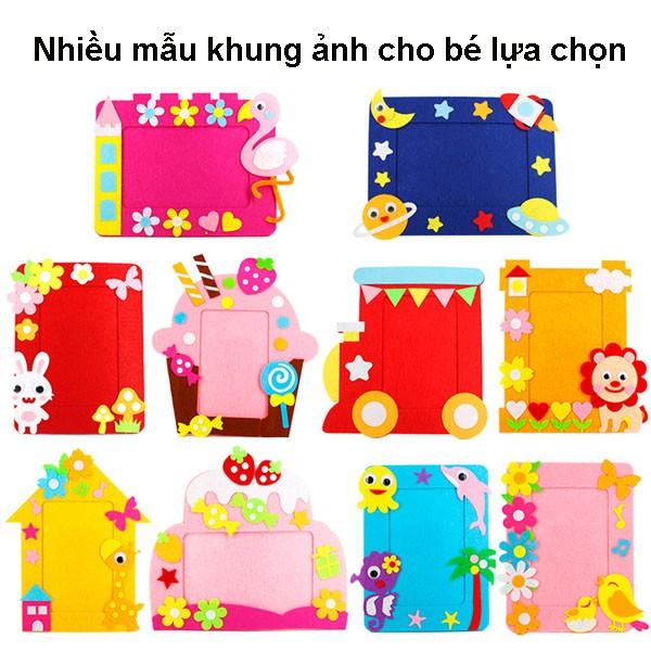 Khung ảnh thủ công - Bé thực hành sáng tạo