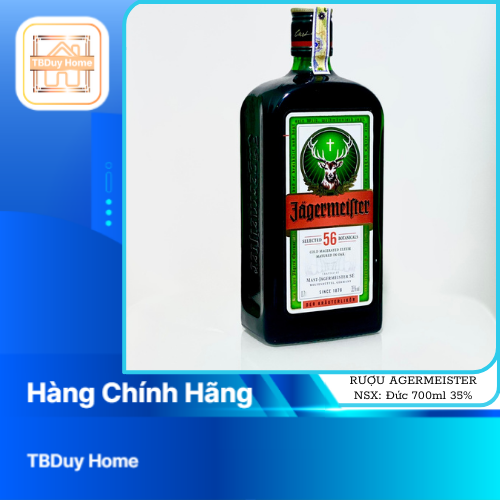 Rượu thảo mộc jagermeister 700ml 35% xuất xứ Đức