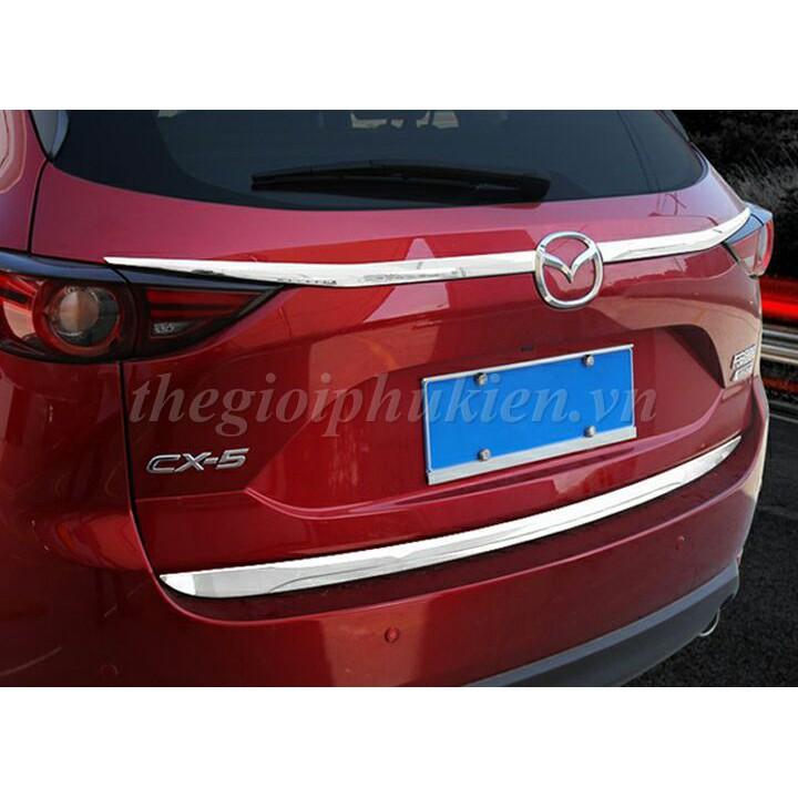 Ốp trang trí tay mở cốp sau Mazda Cx-5, CX5 2018-2019