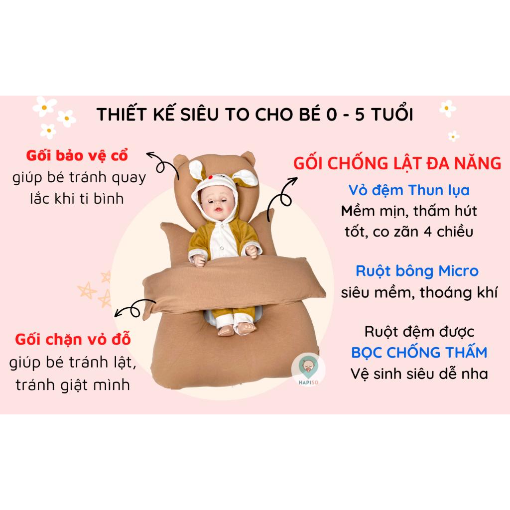 Combo Gối Chống Lật 5in1 Hapiso