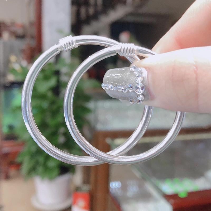 Lắc tay bạc ta,vòng tay trơn bạc ta cho bé