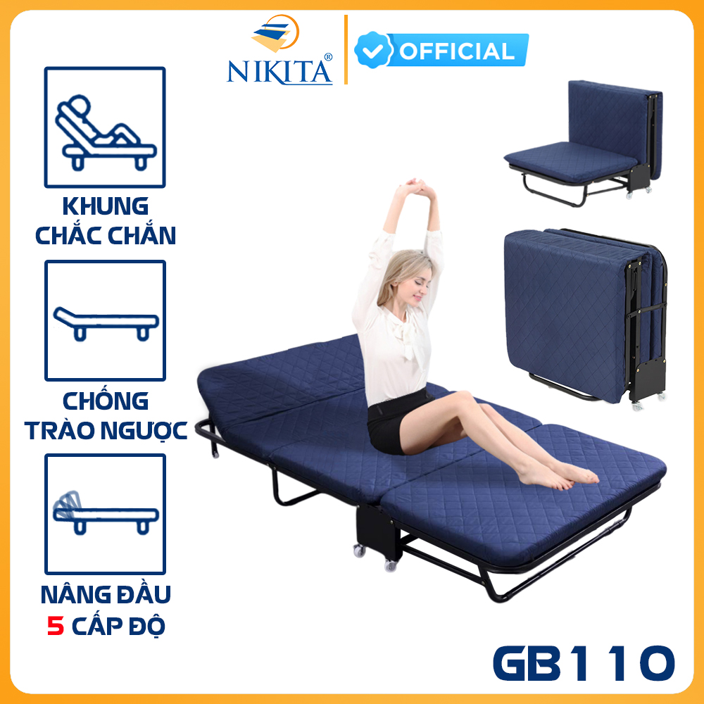 Giường gấp ba khúc Nikita GB110