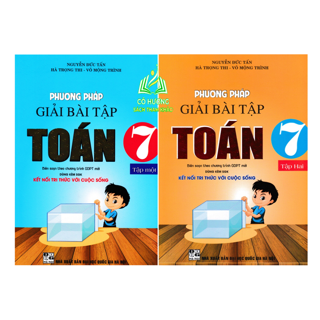Sách - Combo Phương Pháp Giải Bài Tập Toán 7 - Tập 1 + 2 -  - HA