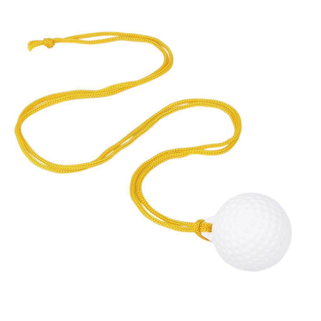 Plastic Practice Golf Ball with Strings