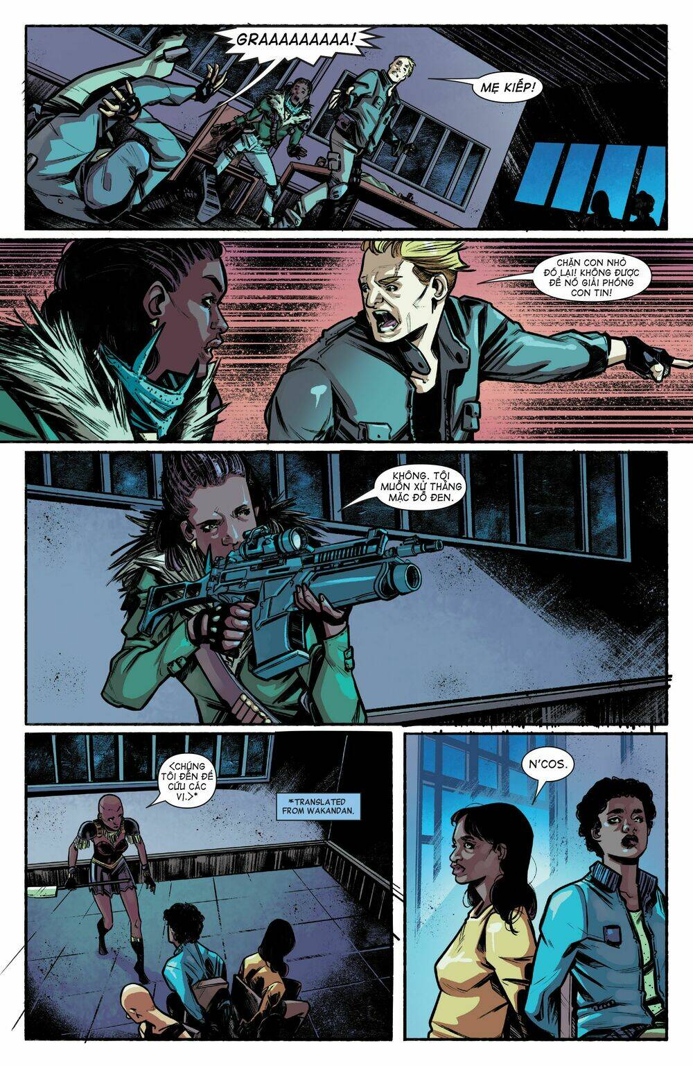 marvel's black panther prelude - hoàng đế báo đen tiền dẫn chapter 1 16