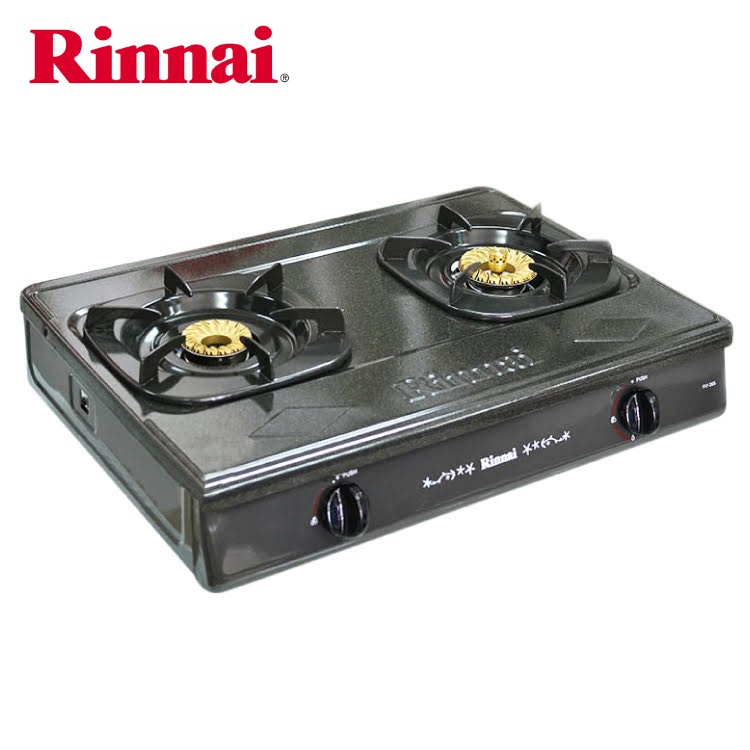 Bếp gas 6 tấc Rinnai RV-365G, Chén đồng có đầu hâm tiết kiệm gas - Hàng chính hãng