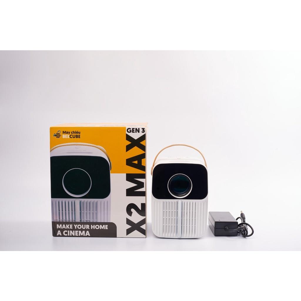 Máy Chiếu Mini BeeCube X2 Max Gen 3 - Độ phân giải Full HD 1080P - Bảo Hành 12 Tháng - Máy chiếu 4k, SD cho điện thoại