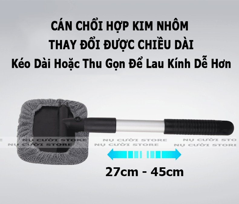 Bàn Chải Vệ Sinh Gương Kính Ô Tô; Lau Kính Chắn Gió; Cây Chổi Làm Sạch Lau Bụi Nội Thất Xe Oto