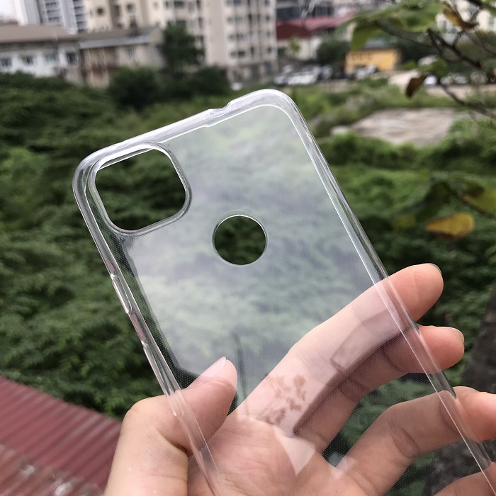 Ốp lưng silicon dẻo trong suốt dành cho Google Pixel 4A